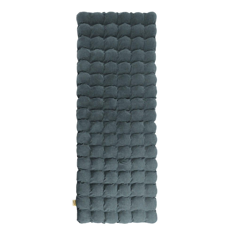 Szaroniebieski relaksacyjny materac Linda Vrňáková Bubbles, 65x200 cm