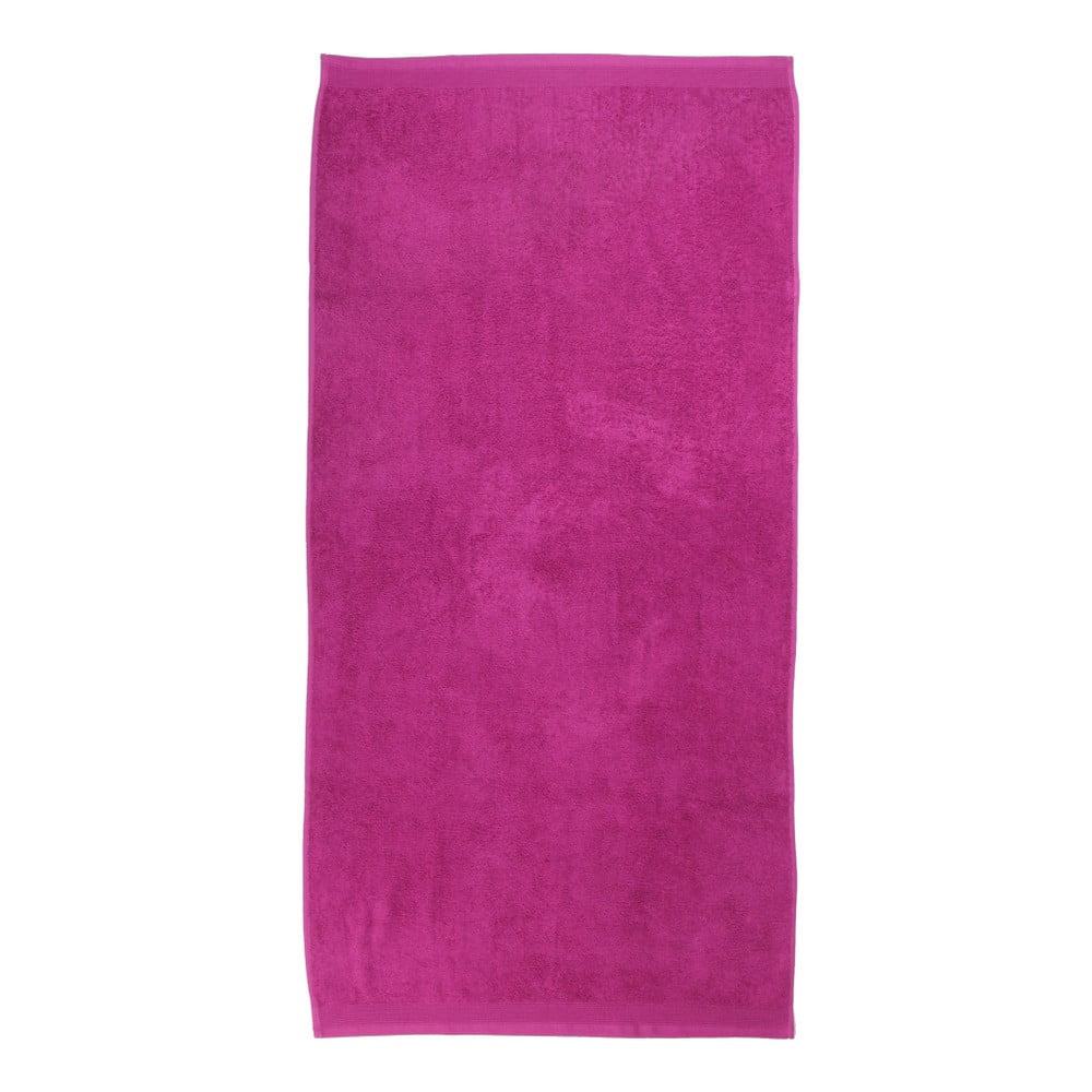 Fioletowy ręcznik Artex Delta, 100x150 cm