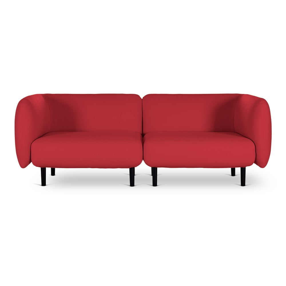 Czerwona sofa Softline Elle, 230 cm