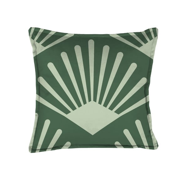 Zielona poduszka dekoracyjna Velvet Atelier Leaf, 45x45 cm