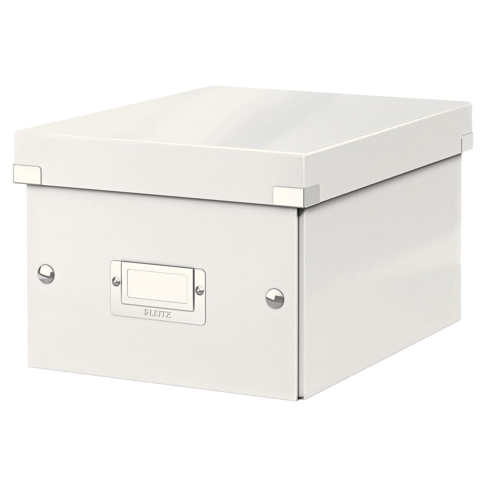 Białe pudełko do przechowywania Leitz Universal, dł. 28 cm