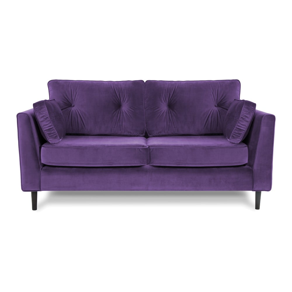 Fioletowa sofa 3-osobowa Vivonita Portobello
