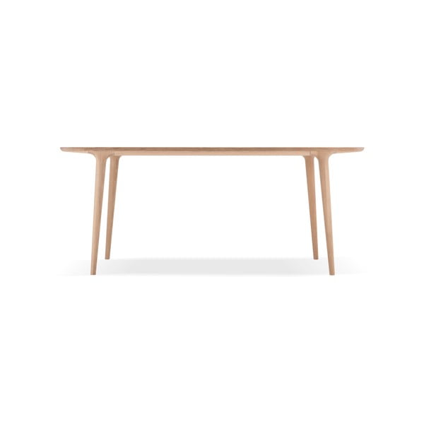 Stół z litego drewna dębowego Gazzda Fawn, 180x90 cm