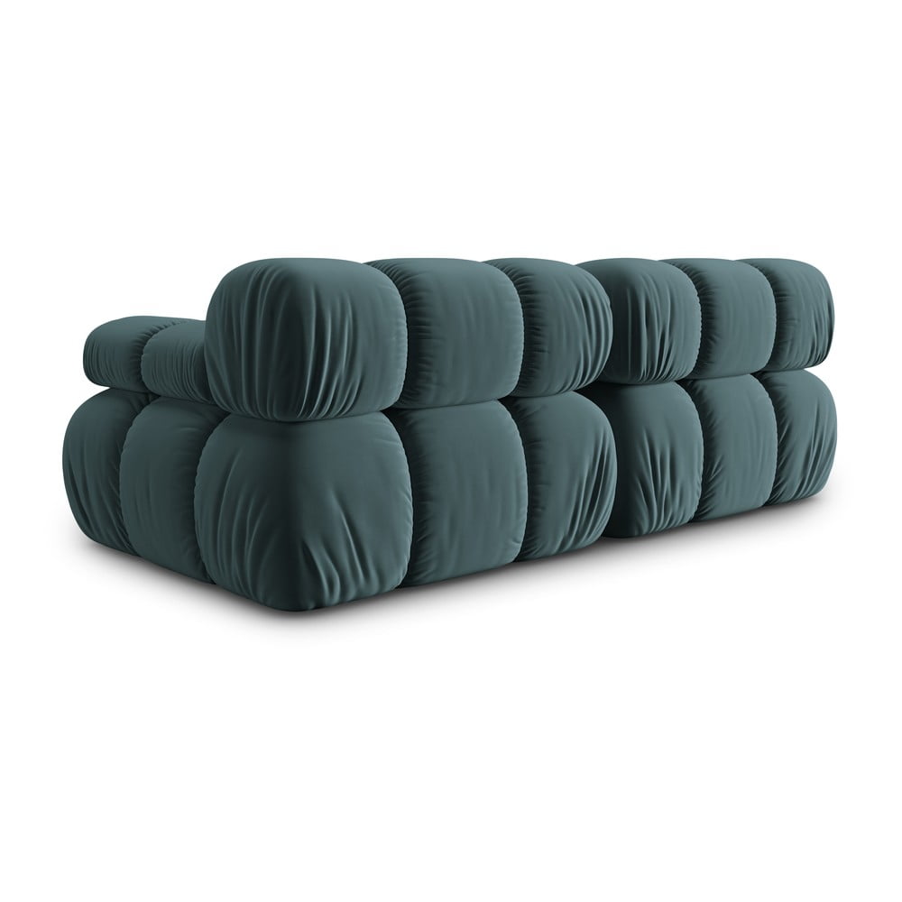 Morska aksamitna sofa 188 cm Bellis – Micadoni Home