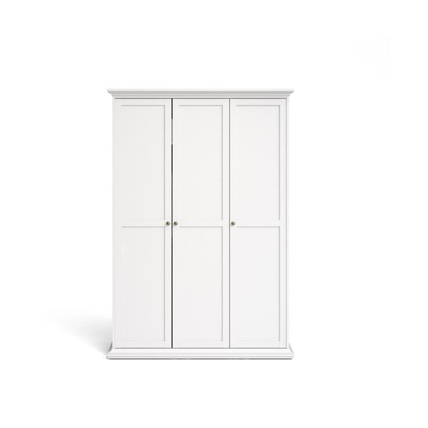 Biała szafa Tvilum Paris, 138,8 x 200,6 cm