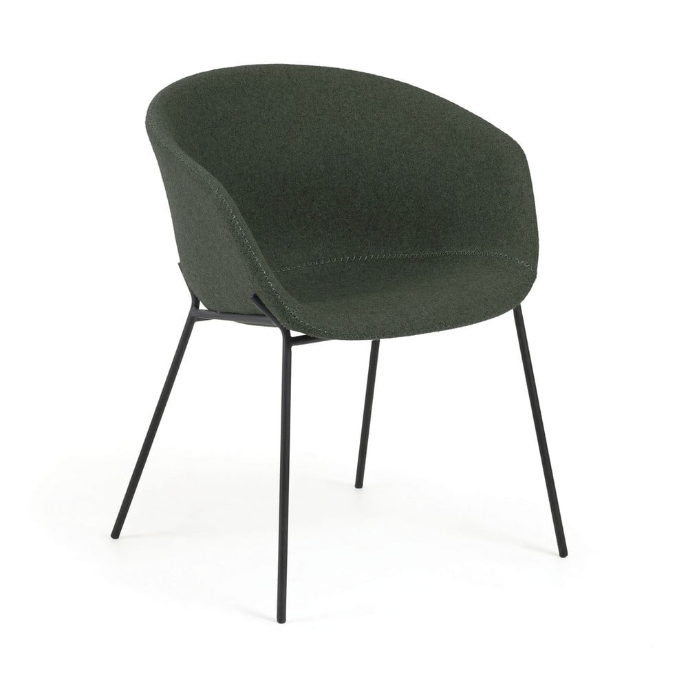 Zielony fotel Kave Home Zadine