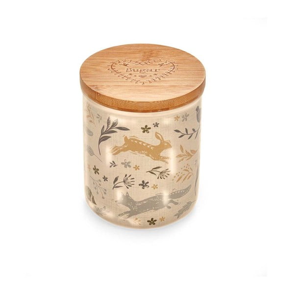 Ceramiczna cukierniczka z bambusową pokrywką Cooksmart® Woodland
