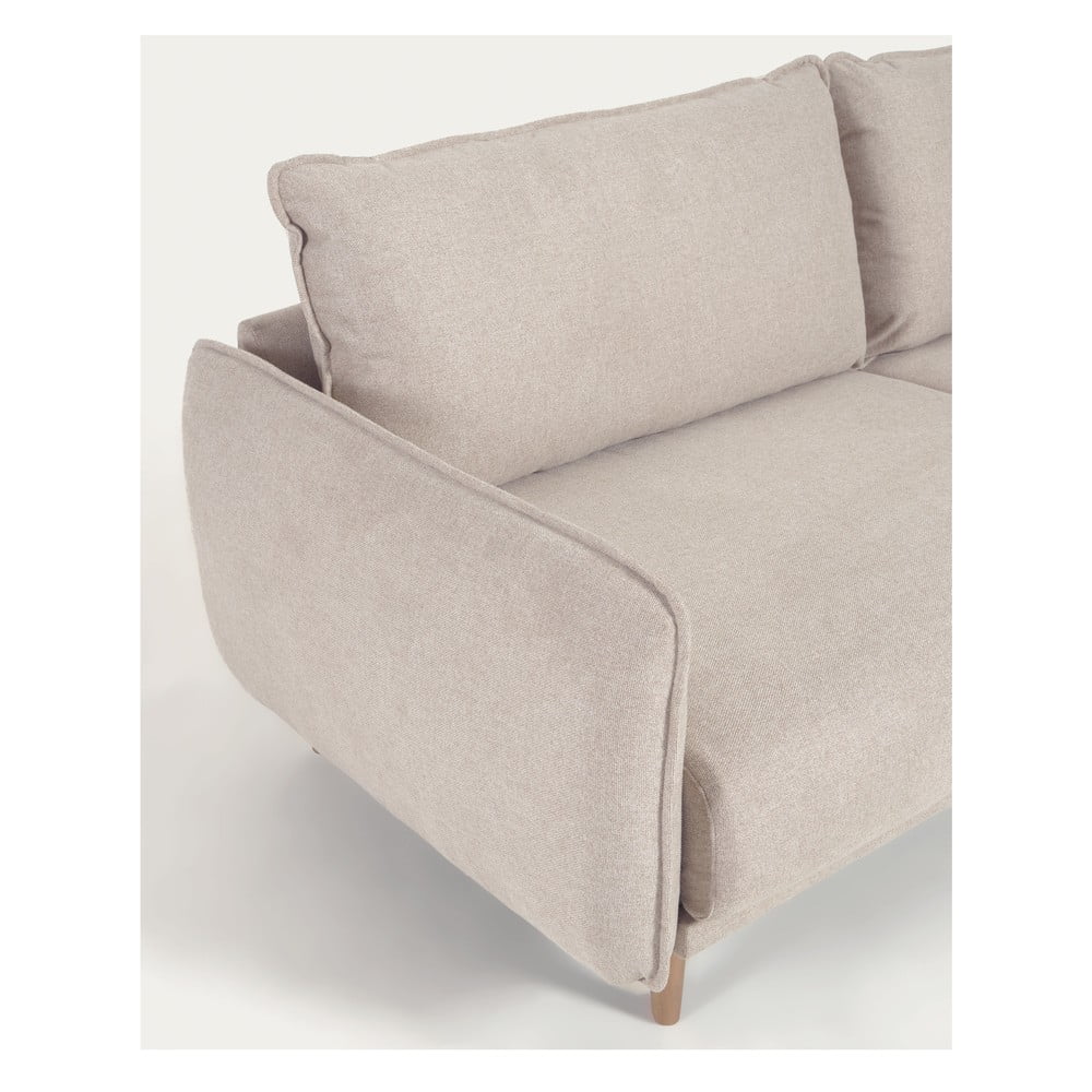 Beżowa sofa 210 cm Carlota − Kave Home