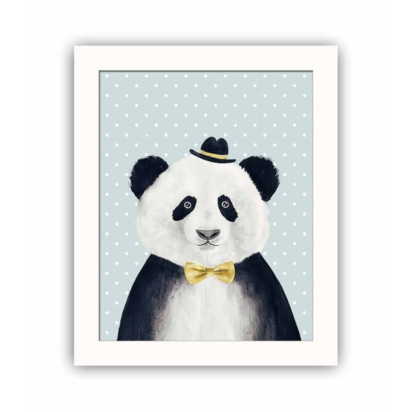 Obraz dekoracyjny Panda, 28,5x23,5 cm