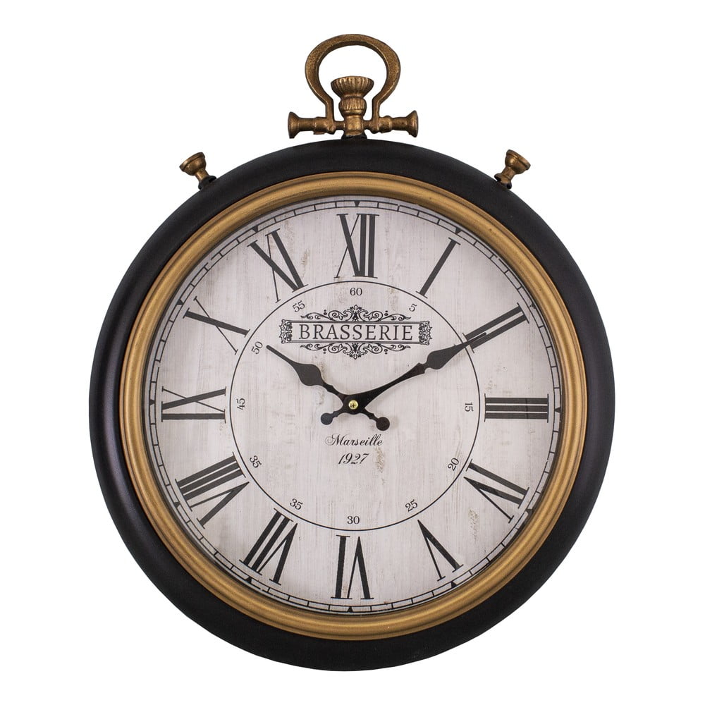 Zegar ścienny Antic Line Brasserie Marseille, 41,5x51 cm