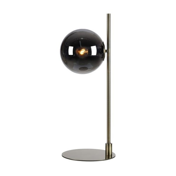 Czarna lampa stołowa Markslöjd Dione, wys. 62,5 cm