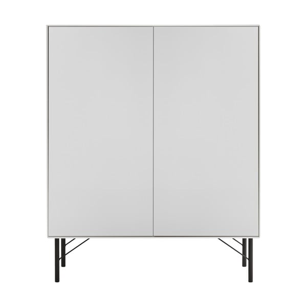 Czarno-biała wysoka komoda 91x111 cm Edge by Hammel – Hammel Furniture