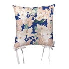 Poduszka na krzesło z mikrowłókna Mike & Co. NEW YORK Honey Flowers, 43x43 cm