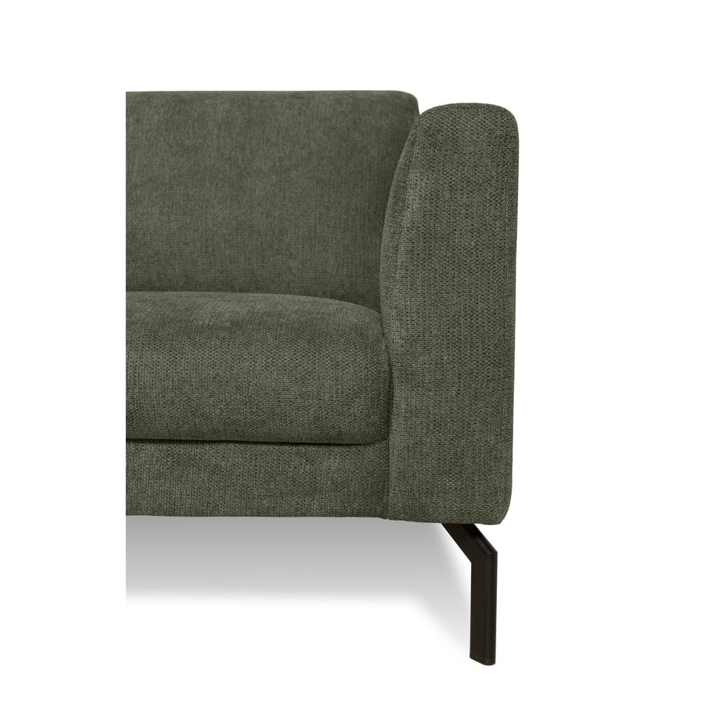 Ciemnozielona sofa 165 cm Gomero – Scandic