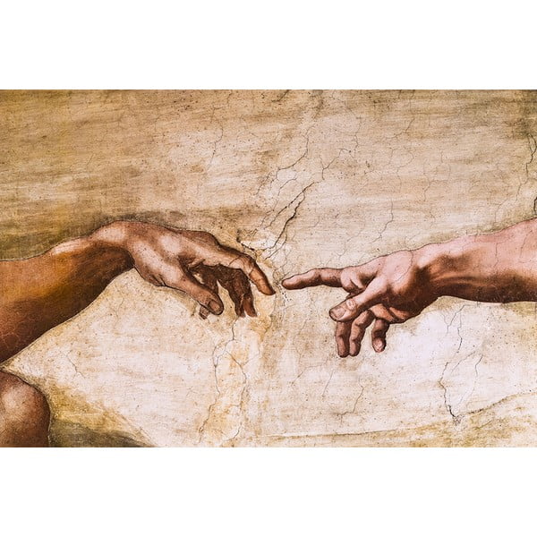 Reprodukcja obrazu Michała Anioła – Creation of Adam, 70x45 cm