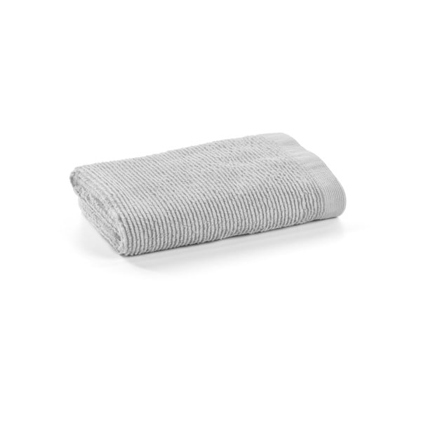 Jasnoszary ręcznik bawełniany Kave Home Miekki, 50x100 cm