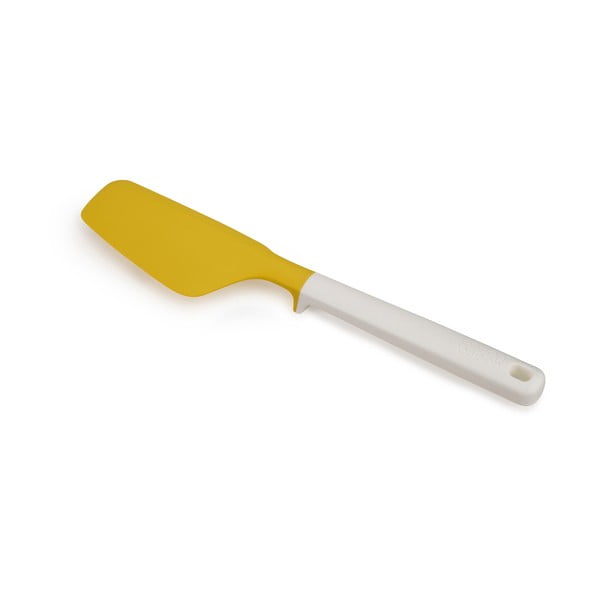 Żółto-biała silikonowa szpatułka Joseph Joseph Elevate