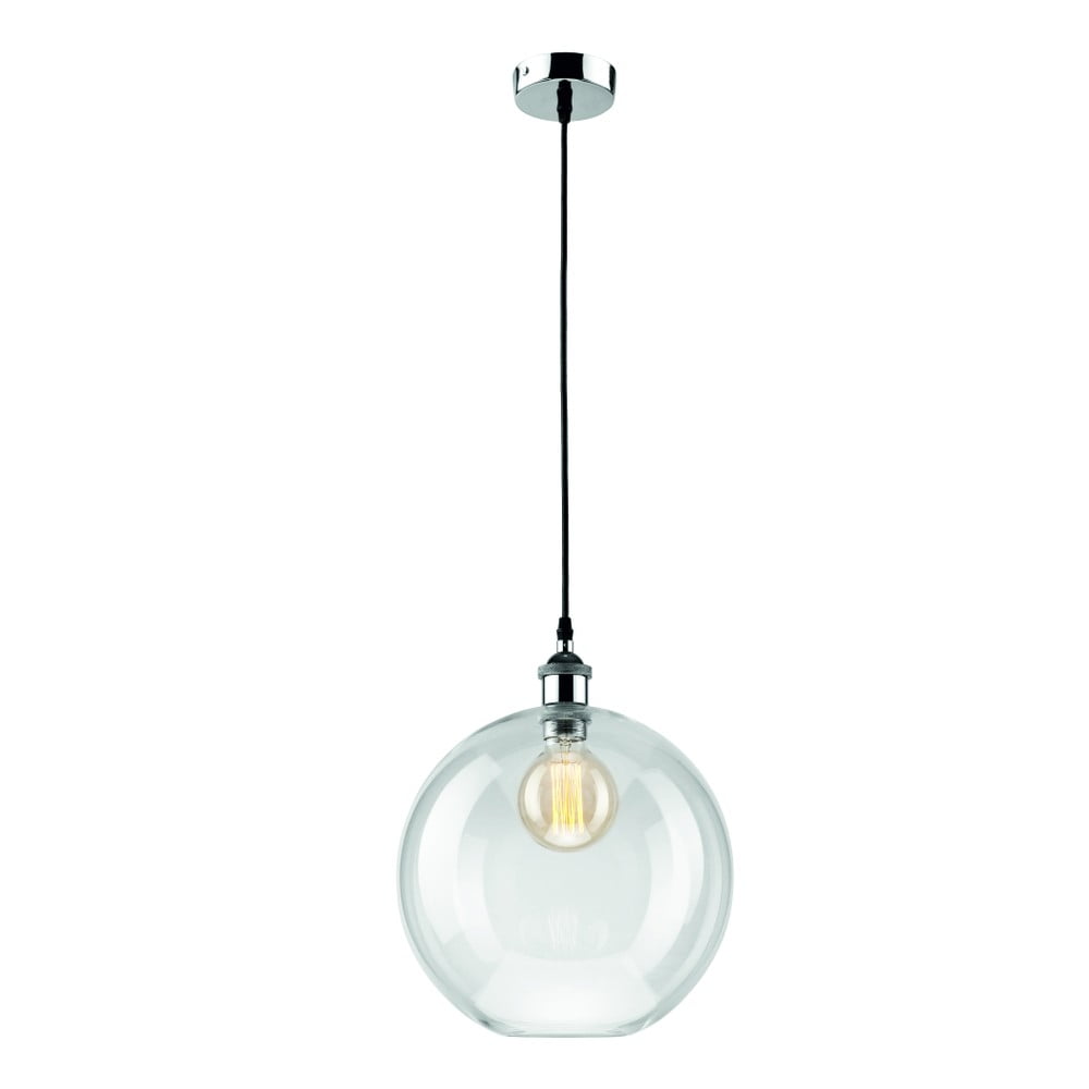 Szklana lampa wisząca LAMKUR Ball