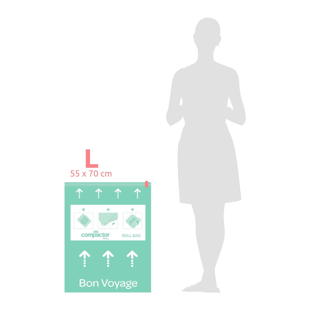 Worki próżniowe zestaw 2 szt. Roll Up L – Compactor