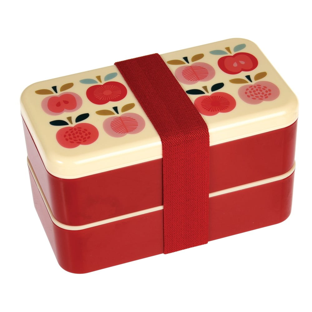 Фото - Харчовий контейнер Rex Lunchbox Vintage Apple –  London czerwony 