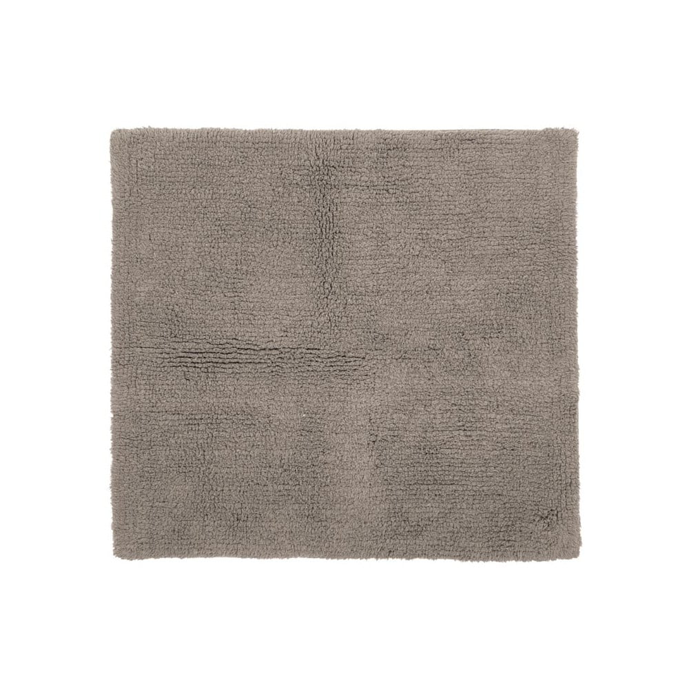 Brązowy bawełniany dywanik łazienkowy Tiseco Home Studio Luca, 60x60 cm