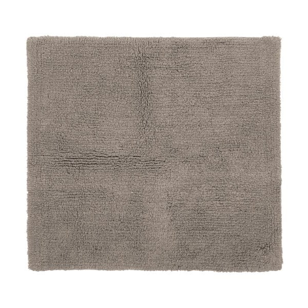 Brązowy bawełniany dywanik łazienkowy Tiseco Home Studio Luca, 60x60 cm