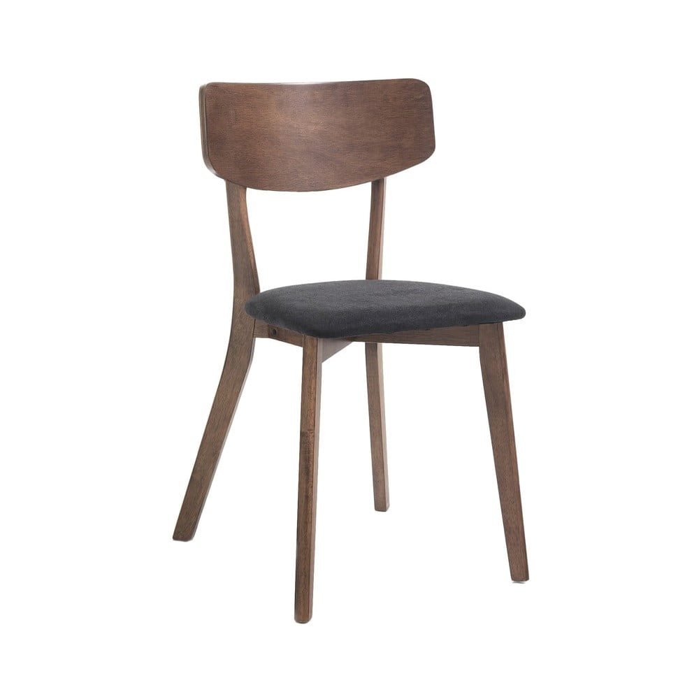 Zdjęcia - Krzesło  do jadalni z drewna orzechowego Tomasucci Varm brązowy,czarny