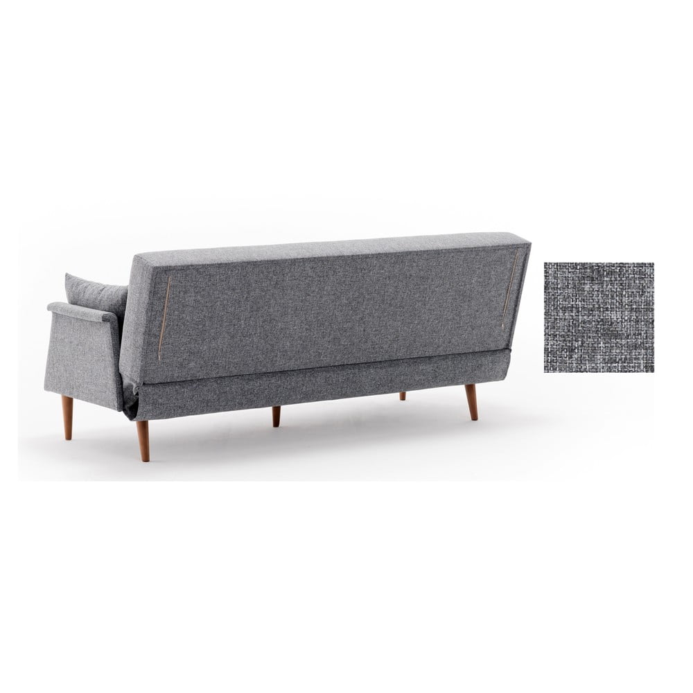 Szara sofa rozkładana Balcab Home Julia