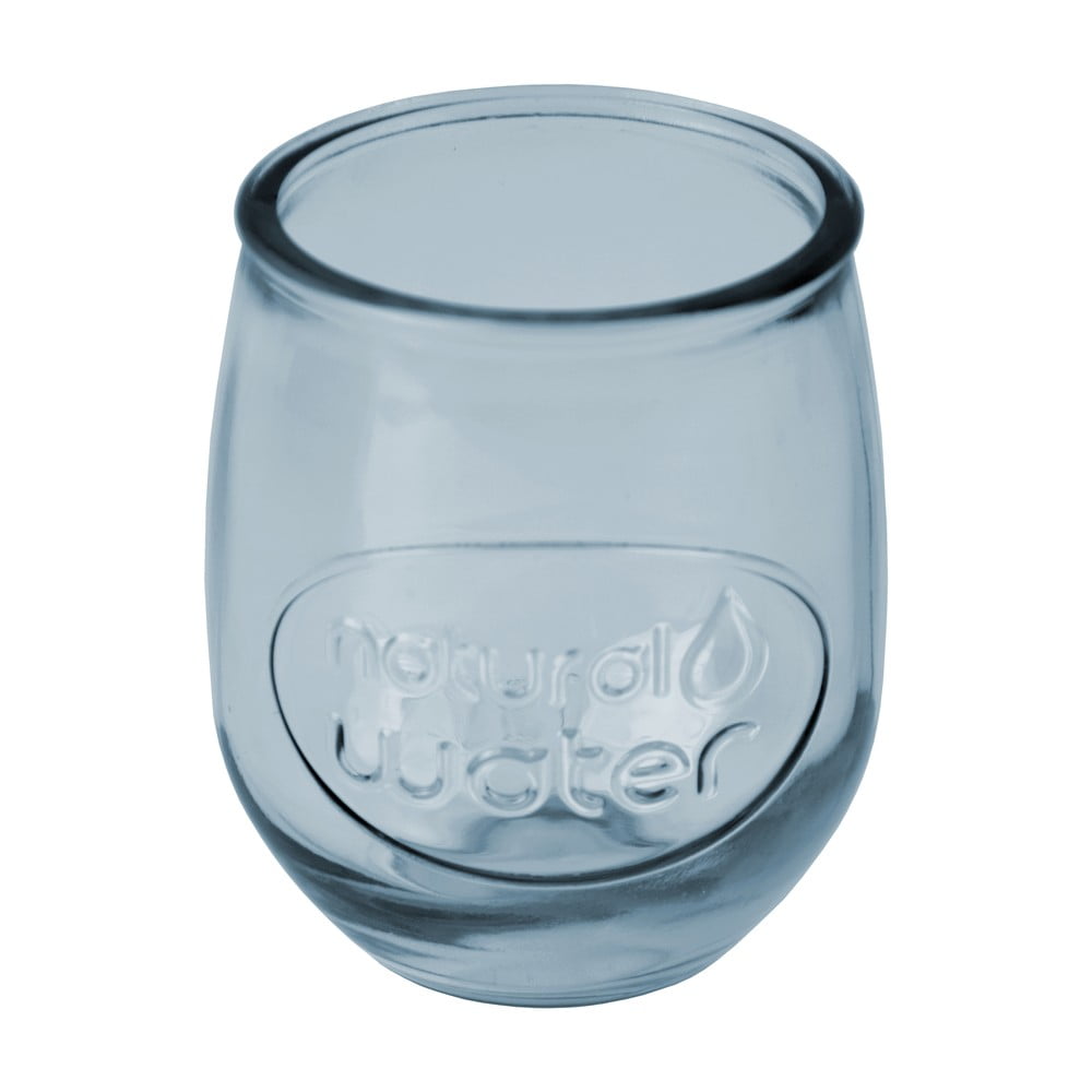 Jasnoniebieska szklanka ze szkła z recyklingu Ego Dekor Water, 0,4 l
