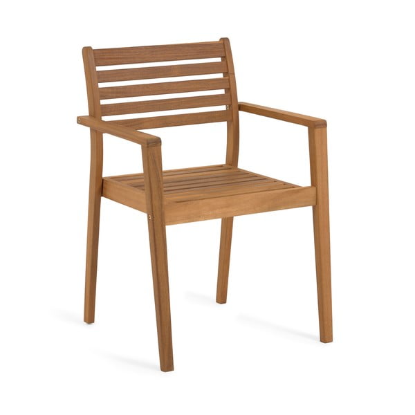 Krzesło ogrodowe z drewna akacji Kave Home Hanzel