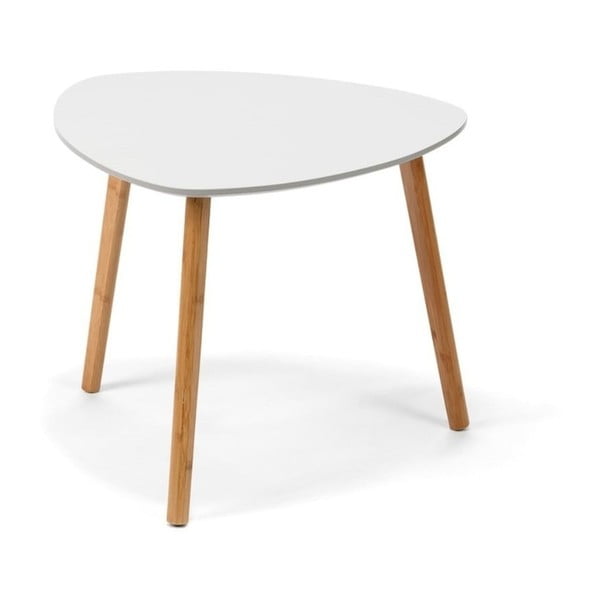 Biały stolik Bonami Essentials Viby, 55 x 55 cm