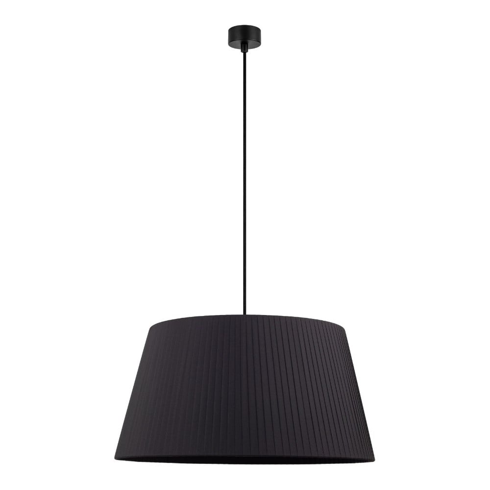 Czarna lampa wisząca Sotto Luce Kami, ⌀ 54 cm