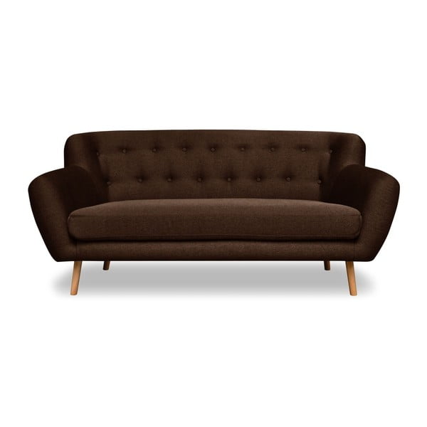 Brązowa sofa Cosmopolitan design London, 162 cm