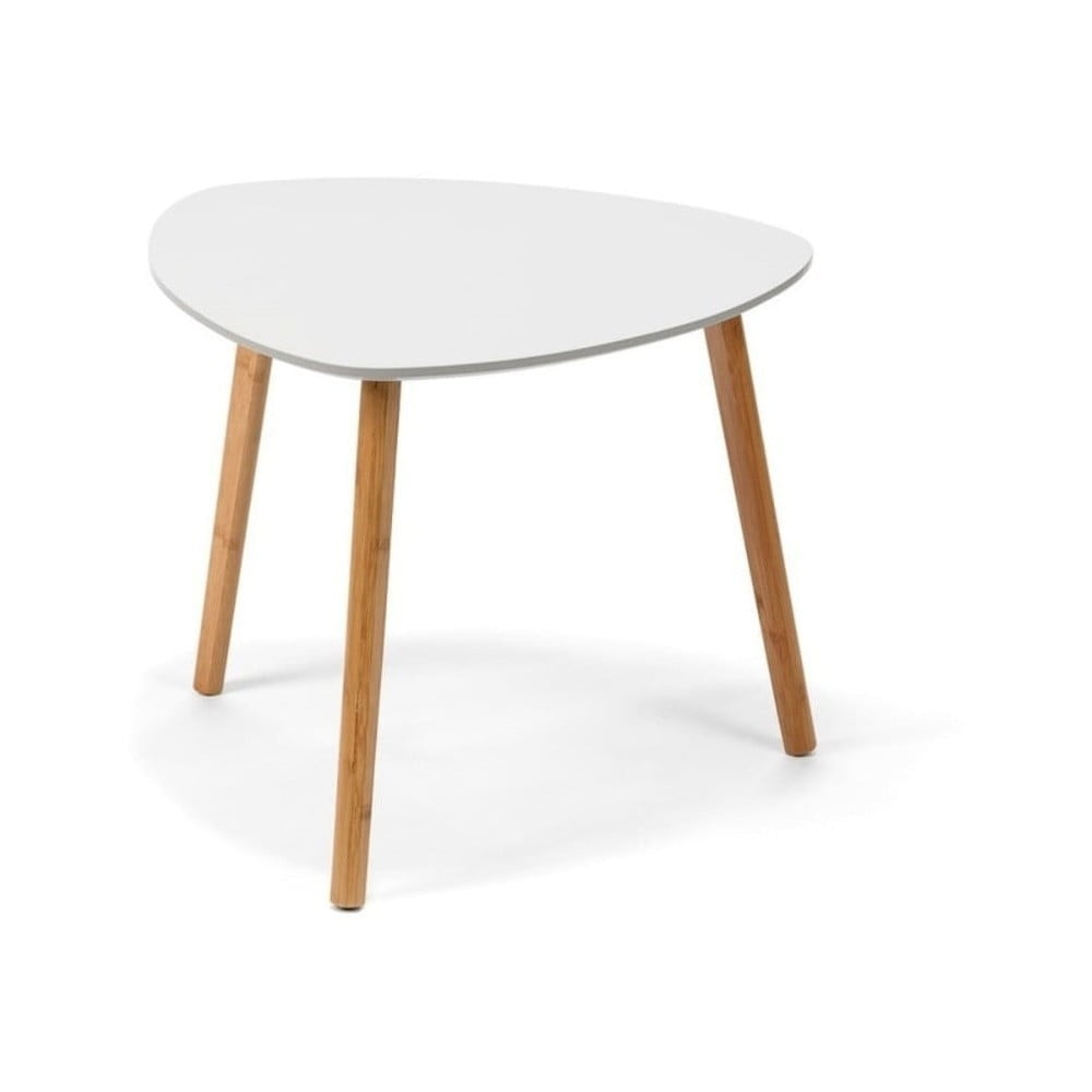 Biały stolik Bonami Essentials Viby, 40 x 40 cm