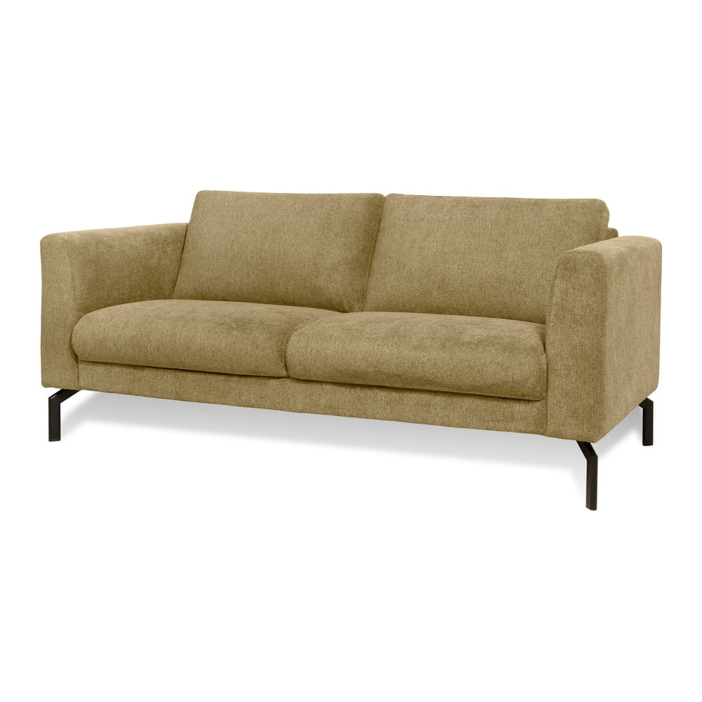 Musztardowa sofa 165 cm Gomero – Scandic