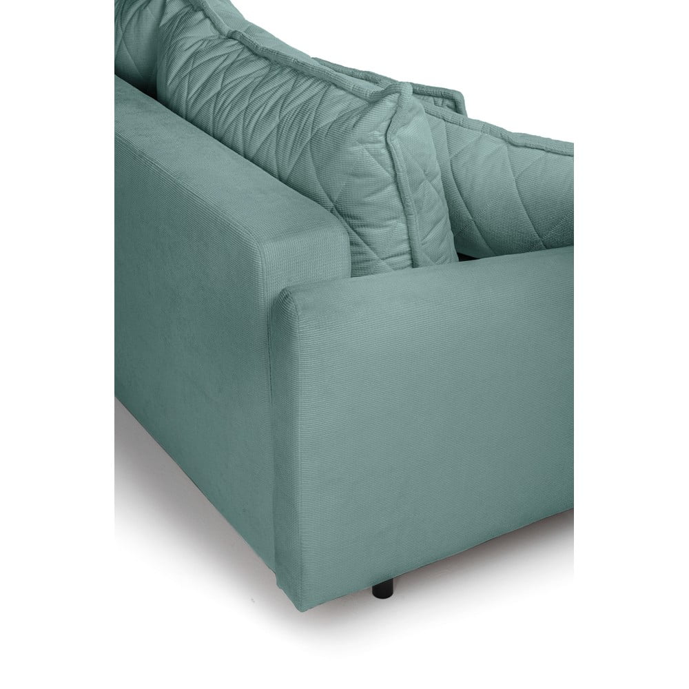 Turkusowa rozkładana sofa 215 cm Bjork – Bonami Selection