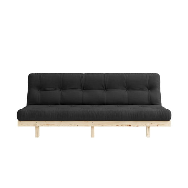 Sofa rozkładana Karup Design Lean Raw Dark Grey