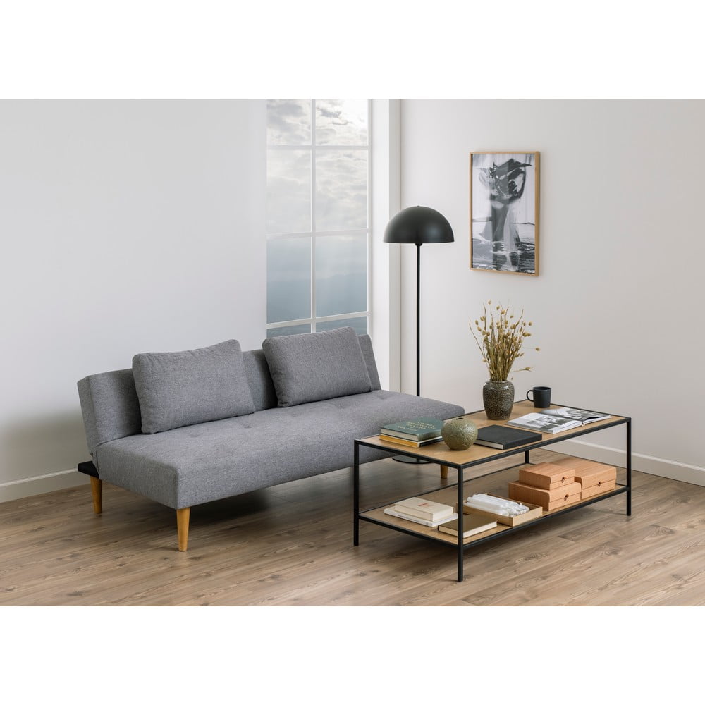 Jasnoszara sofa rozkładana Bonami Essentials Matylda