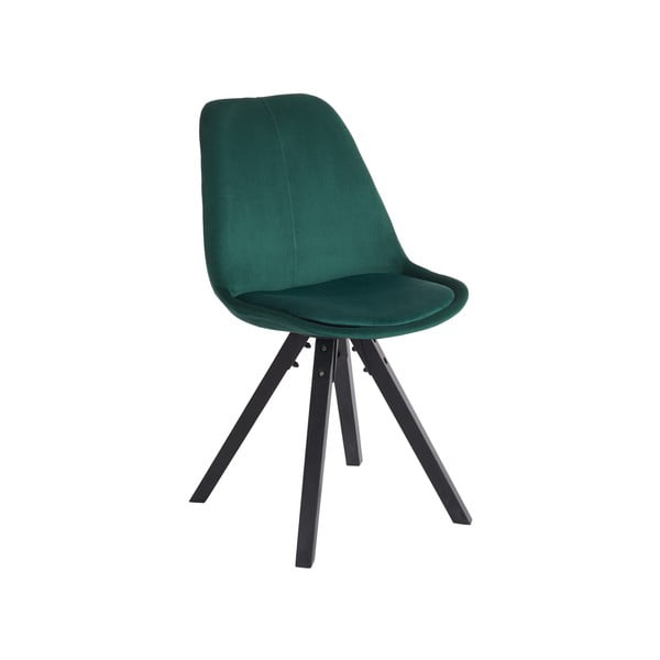 Zestaw 2 zielonych krzeseł loomi.design Dima