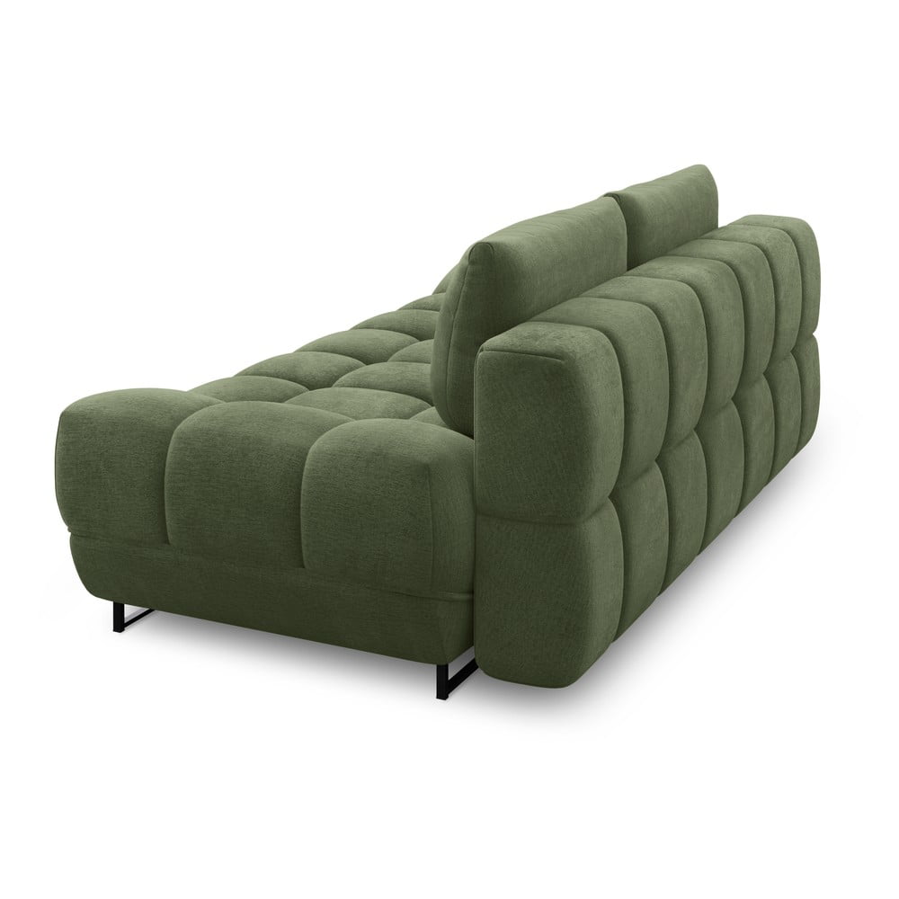 Zielona 3-osobowa sofa rozkładana Windsor & Co Sofas Cumulus