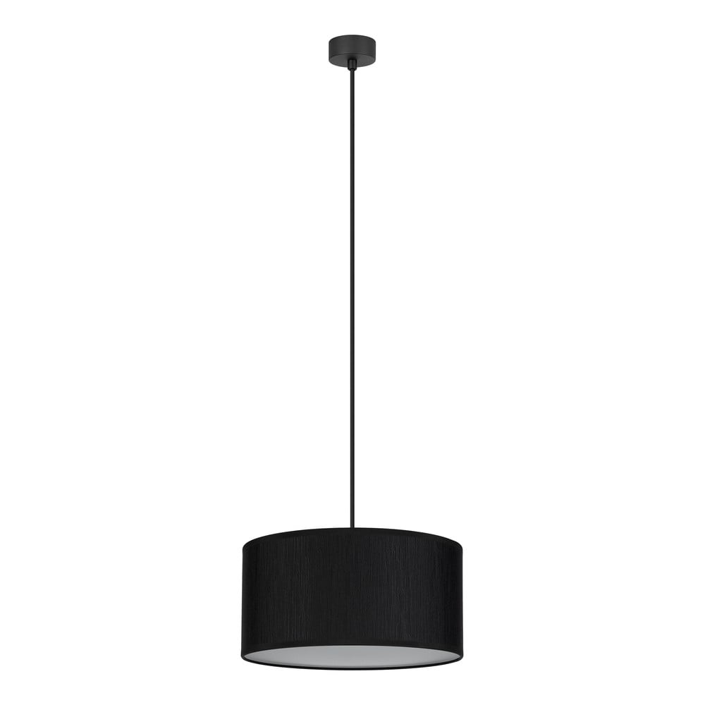 Czarna lampa wisząca Bulb Attack Doce M, ⌀ 30 cm