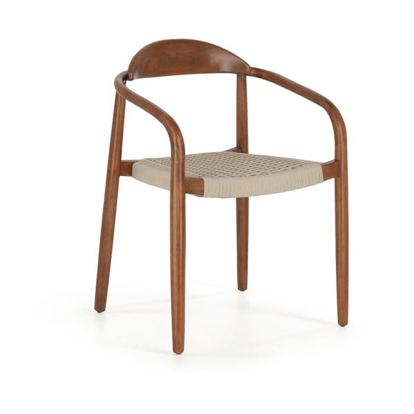 Krzesło z drewna eukaliptusowego Kave Home Glynis