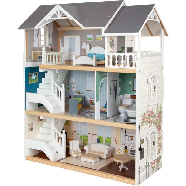 Dziecięcy drewniany domek dla lalek Legler Urban Villa