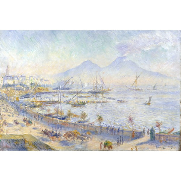 Reprodukcja obrazu Auguste’a Renoira - The Bay of Naples, 60x40 cm