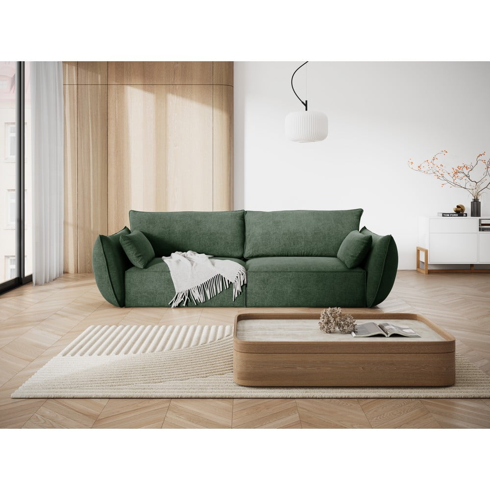 Ciemnozielona sofa 208 cm Vanda – Mazzini Sofas