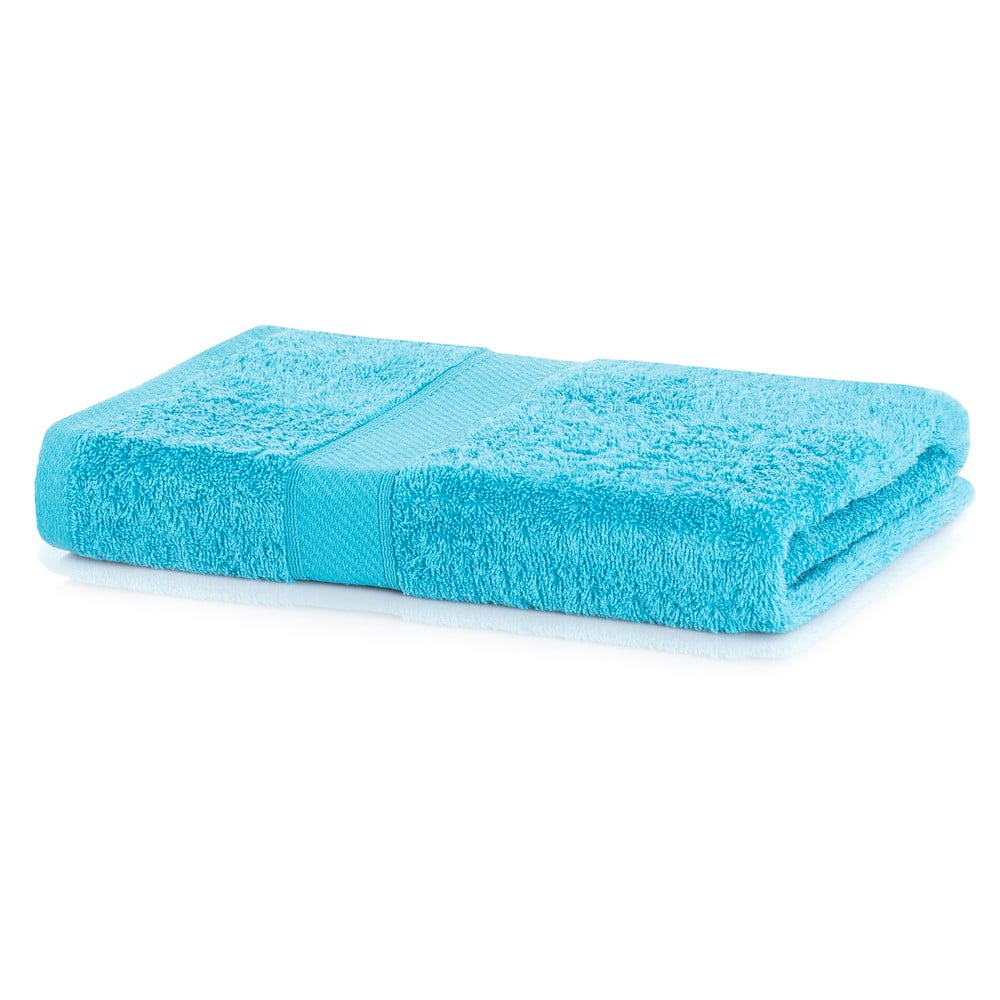 Turkusowy ręcznik kąpielowy AmeliaHome Bamby Turquoise, 70x140 cm