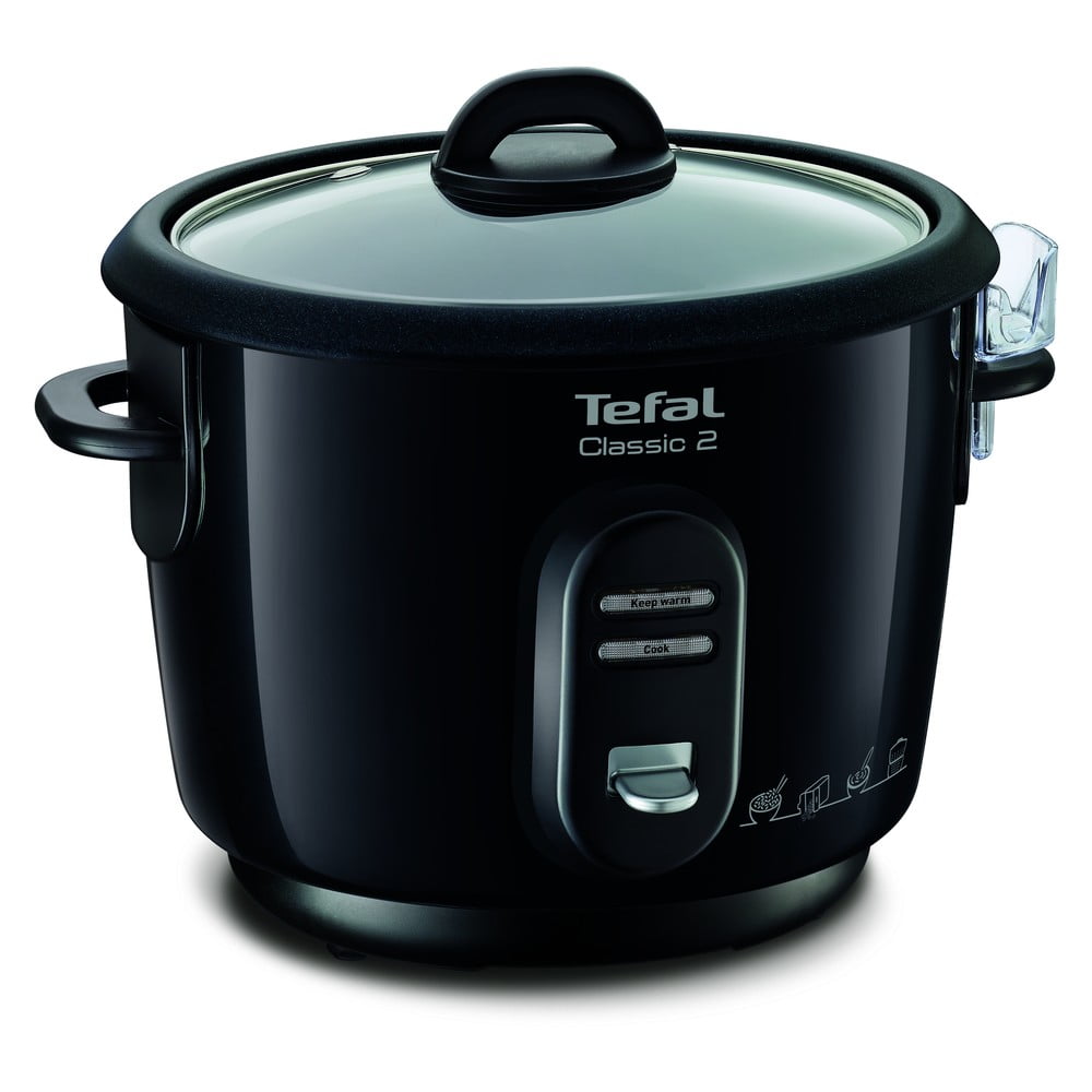 Czarne urządzenie do gotowania ryżu RK102811 – Tefal