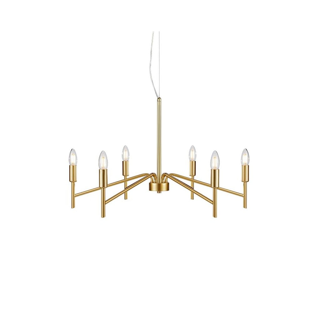 Lampa wisząca w kolorze złota Markslöjd Monarch, ø 70 cm