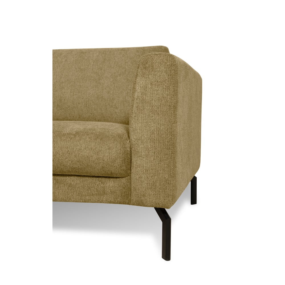 Musztardowa sofa 165 cm Gomero – Scandic