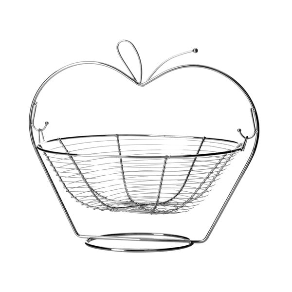 Metalowy stojak z koszykiem na owoce Unimasa Orchard Apple